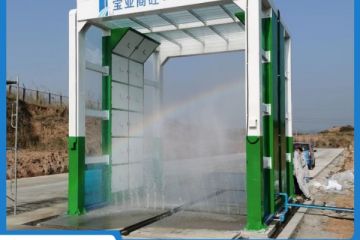 封闭式工程洗车厂家批发价供货[隆茂鑫晟]